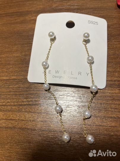 Серьги бижутерия, серьга в септум