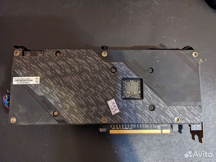 Видеокарта asus RX5700 8GB TUF gaming