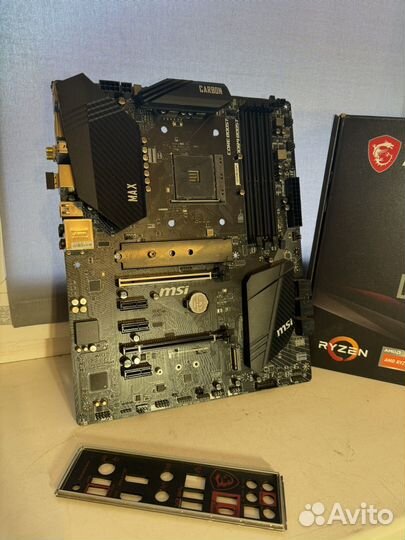 Материнская плата MSI B450 gaming PRO carbon MAX w