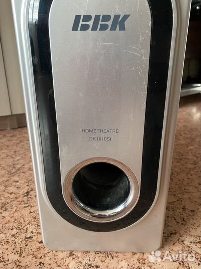 Сабвуфер bbk с 5 колонками