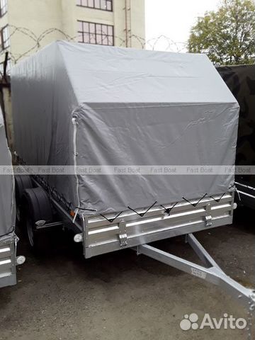 Прицеп легковой двухосный мзса 3,5*1,5