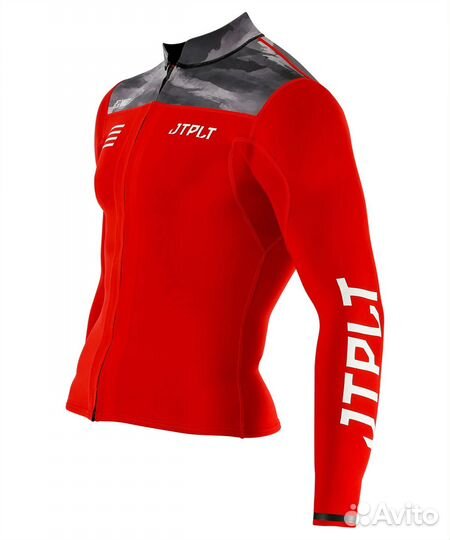 Длинный гидрокостюм без рукавов и гидрокуртка для