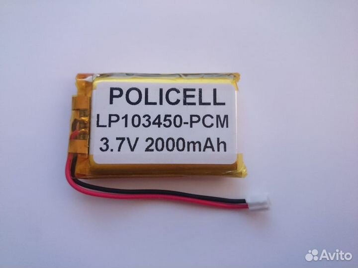 Аккумулятор Policell LP103450-PCM