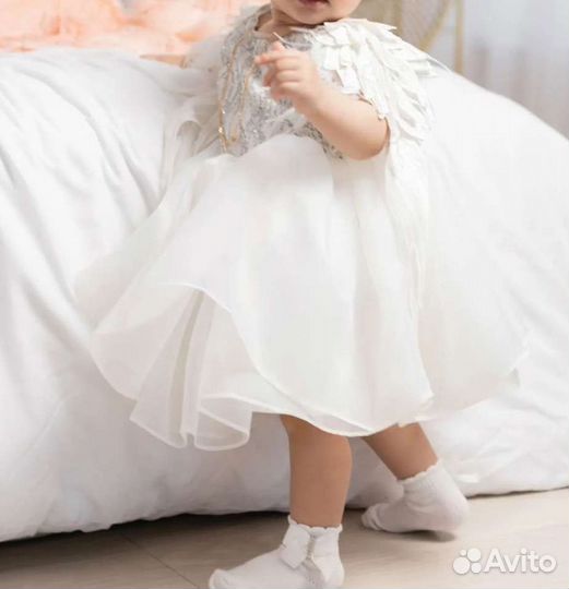 Детское нарядное платье 80 размер