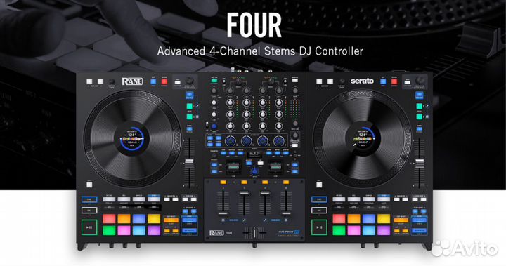 Rane four 4-channel controller