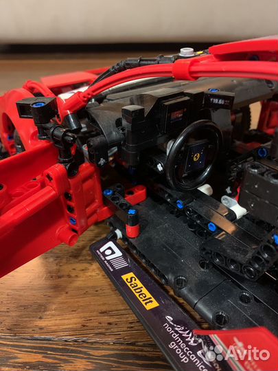 Lego technic аналог Ferrari 488 GTE