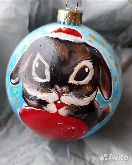 Елочные шары ручной работы