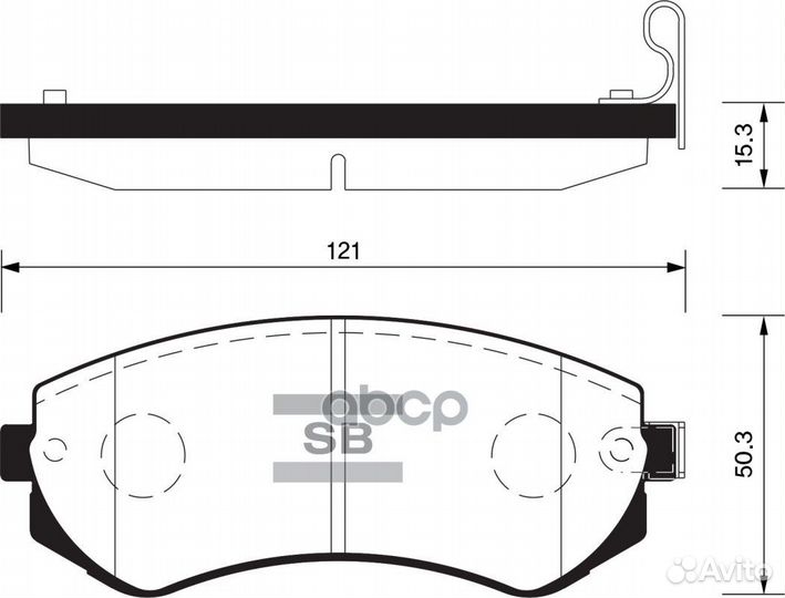 Колодки торм.дисковые Hi-Q nissan 240SX 89-96