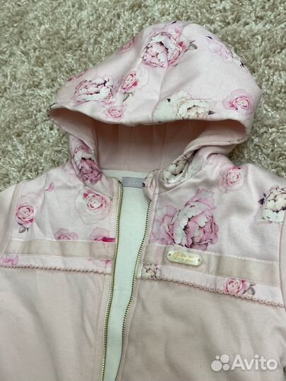 Конверт на выписку розовый