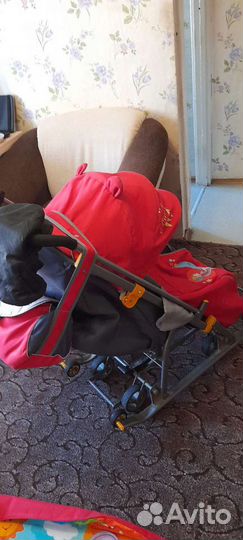 Санки коляска