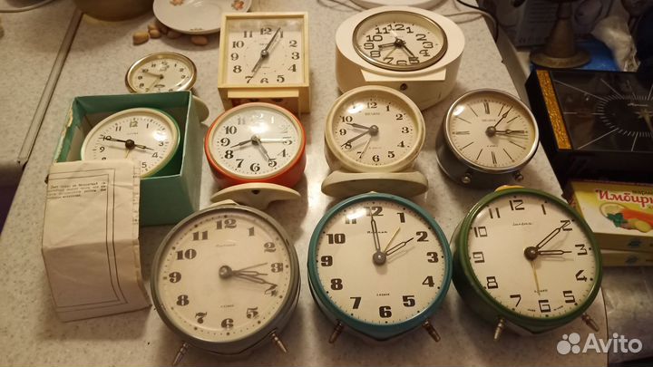 Будильники Эпохи СССР. Обмен