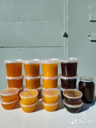 Мед цветочный/гречка/ чабрец/ соты