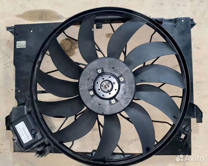 Кассета радиаторов Мерседес W221, W216 рестайлинг