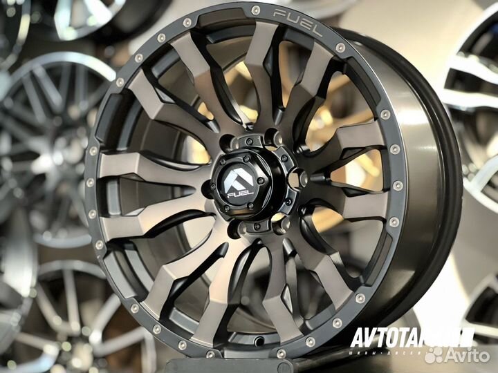 Диски литые R18 6x135 Ford Explorer Fuel Bronze