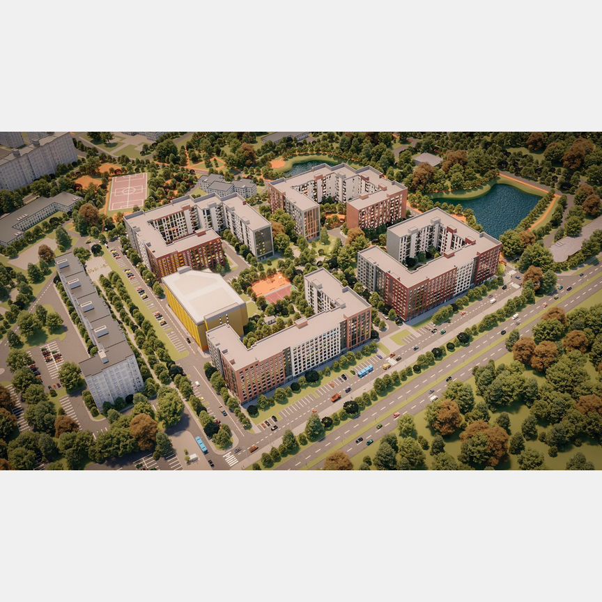 Квартира-студия, 21,2 м², 8/9 эт.