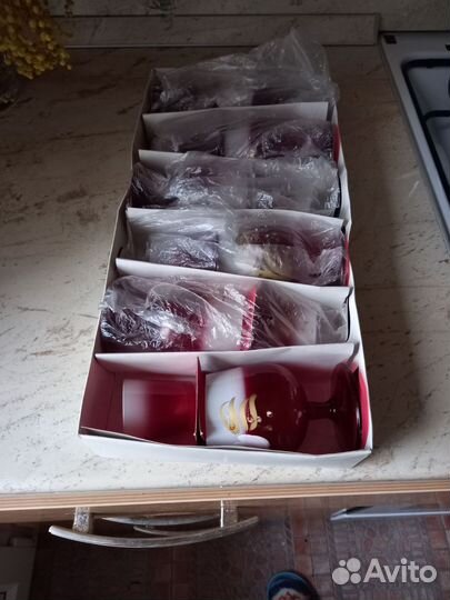 Набор фужеры и стопки СССР