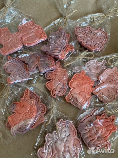 Твердая пена для ванны единороги