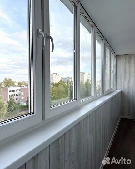 Остекление балкона в рассрочку
