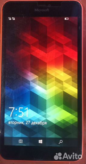Телефон Microsoft lumia 640xl