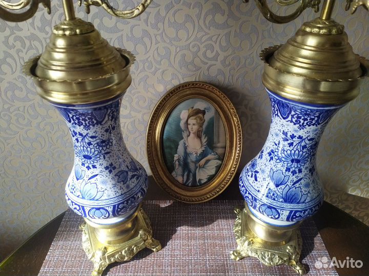 Старинные подсвечники