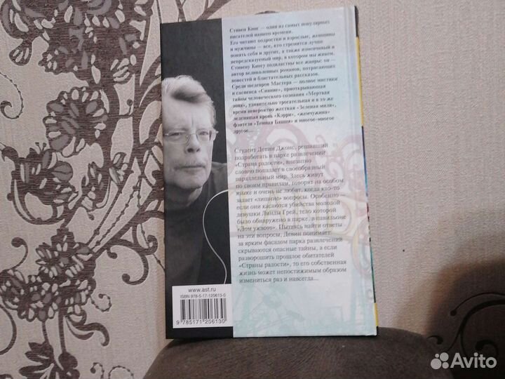 Книга. Страна радости. Стивен Кинг