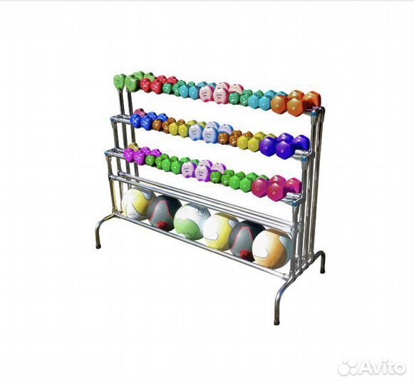 Стойка под гантели