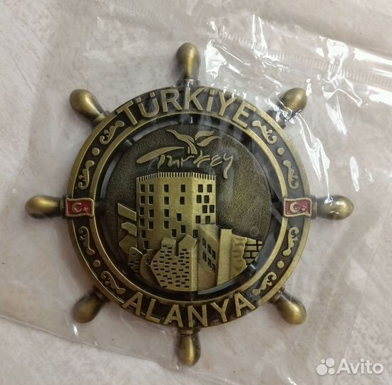 Металлические магниты Турция. Новые