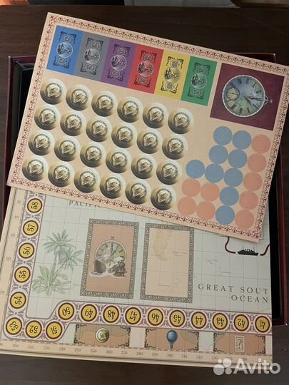 Настольная игра Вокруг света за 80 дней