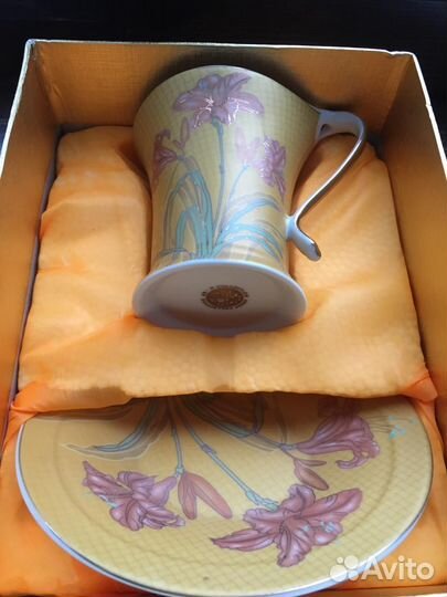 Чайная пара фарфор