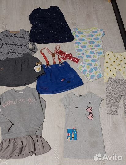 Вещи пакетом next, carter's, marc jacobs, hust and