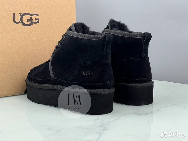 Женские ботинки Ugg Neumel Platform Black