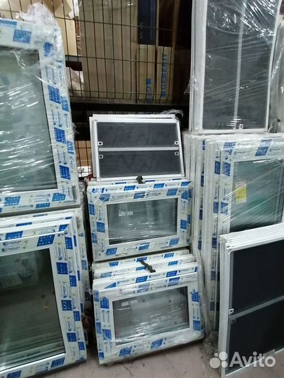 Пластиковые окна фрамуги 702х499 мм