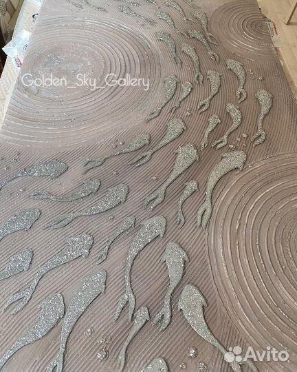 Интерьерная картина Серебряные рыбки