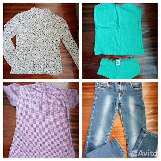 Вещи пакетом на девочку