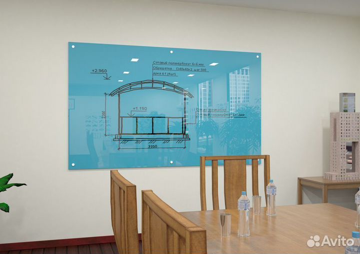 Магнитно-маркерная доска для офиса Askell Standart