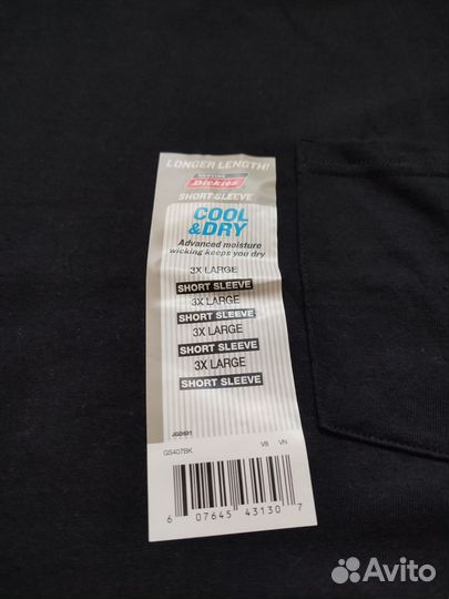 Футболка новая Dickies 3XL оригинал