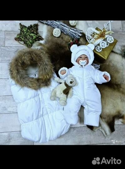 Конверт на выписку зимний