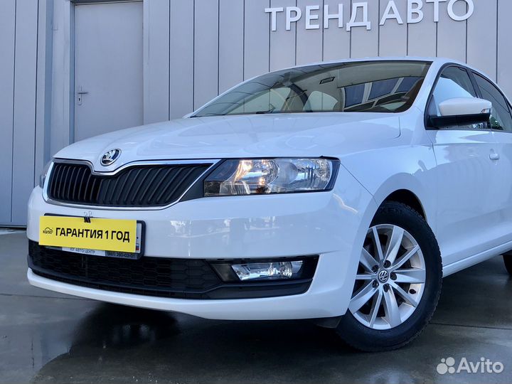 Skoda Rapid 1.6 МТ, 2017, 169 900 км