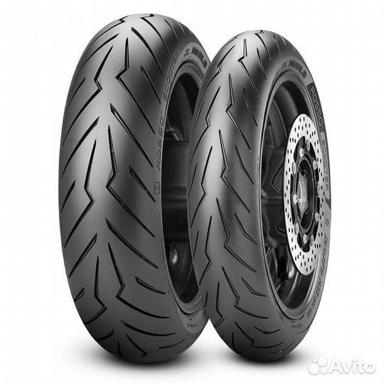 Шины Pirelli Diablo Rosso Scooter 120/70 R14 55H Передняя Скутер