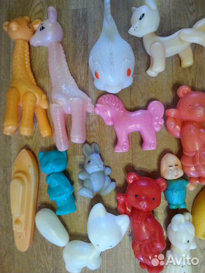 Игрушки пластмассовые СССР