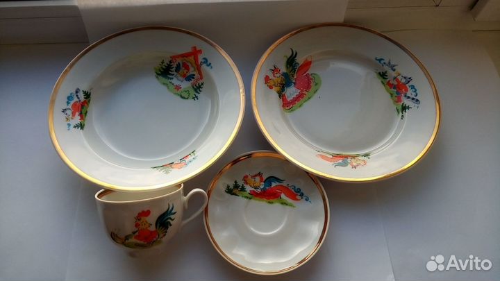 Набор детской столовой посуды