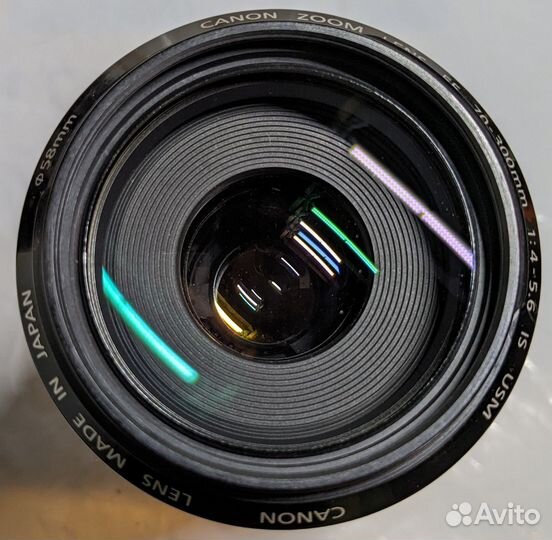 Canon EF 70-300 mm f/4-5.6 IS USM Made in Japan