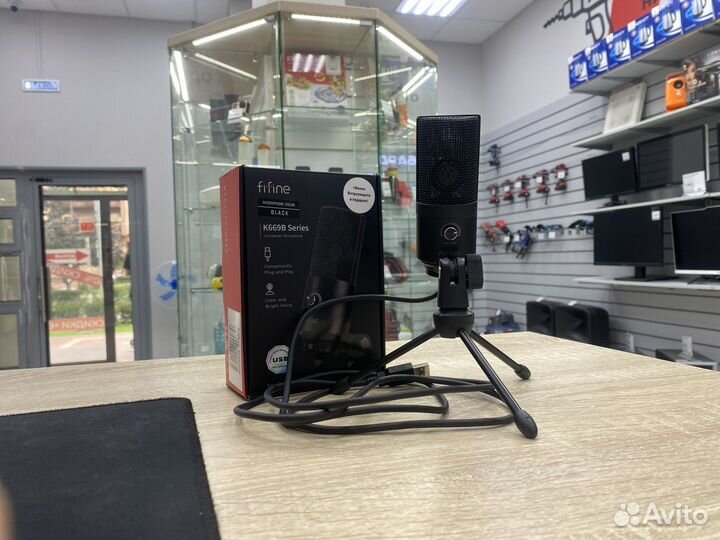 Бм14 Компьютерный микрофон Fifine K669B