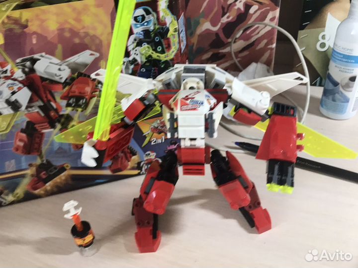 Lego Ninjago Робот-самолет Кая