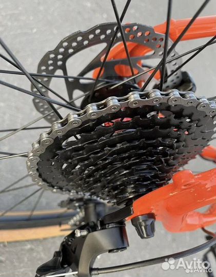 Велосипед алюминиевый кассета 10 TT060 R27,5/TT061