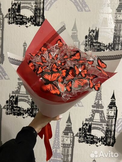 Букет из бабочек