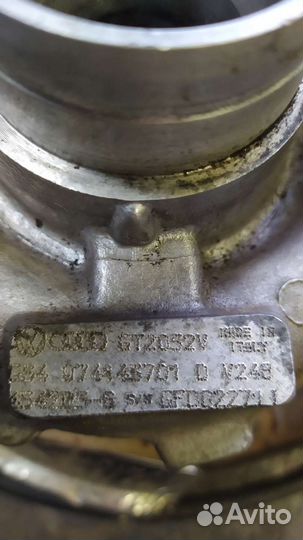 Турбина фольсваген LT 35 2.5TDi 2000г