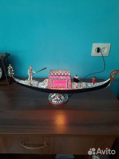 Музыкальная шкатулка Гондола. Винтаж