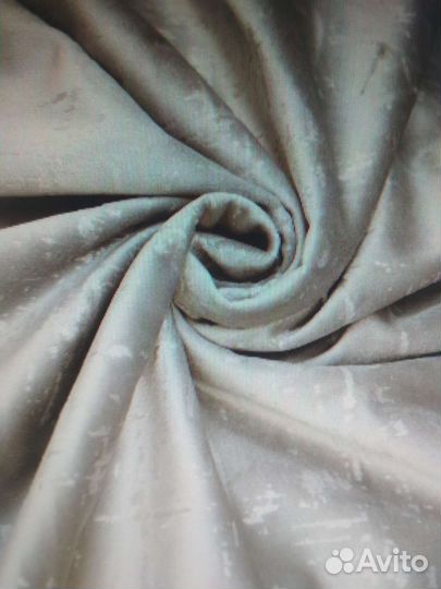 Шторы 4 штук новые Бархат серый узор