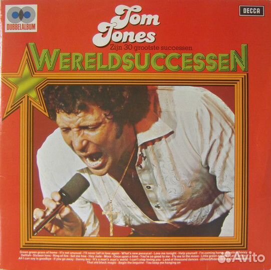 Tom Jones – Wereldsuccessen - Zijn 30 Grootste